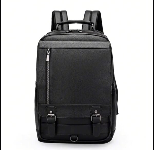 Sac à dos en cuir élégant