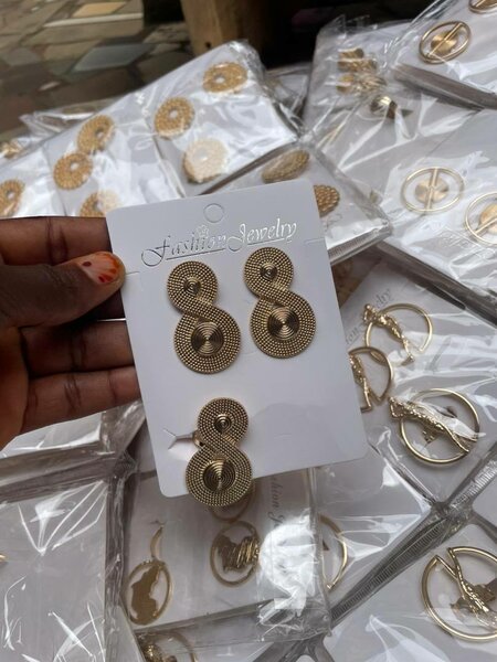 Boucles d'Oreilles Dorées Élégantes