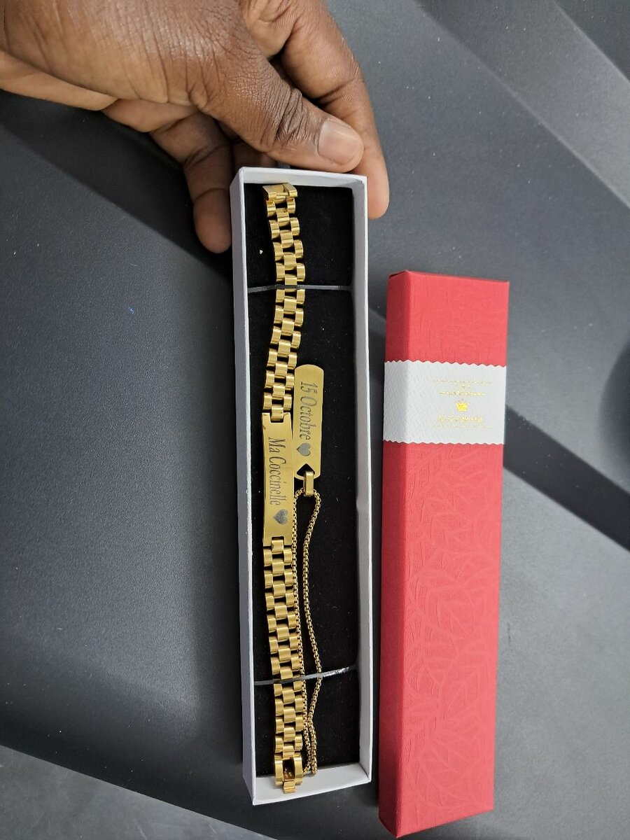 Bracelet en acier inoxydable