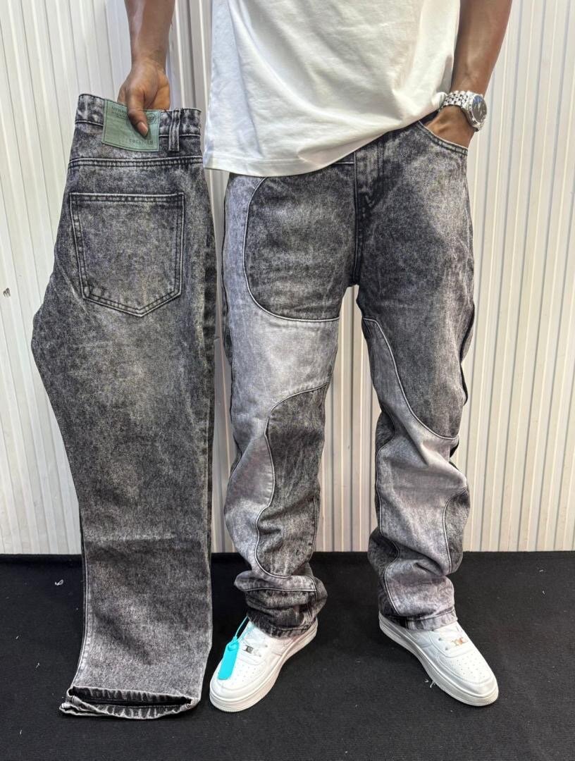 Jean baggy décontracté homme