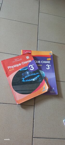 Livre Physique-Chimie 3e
