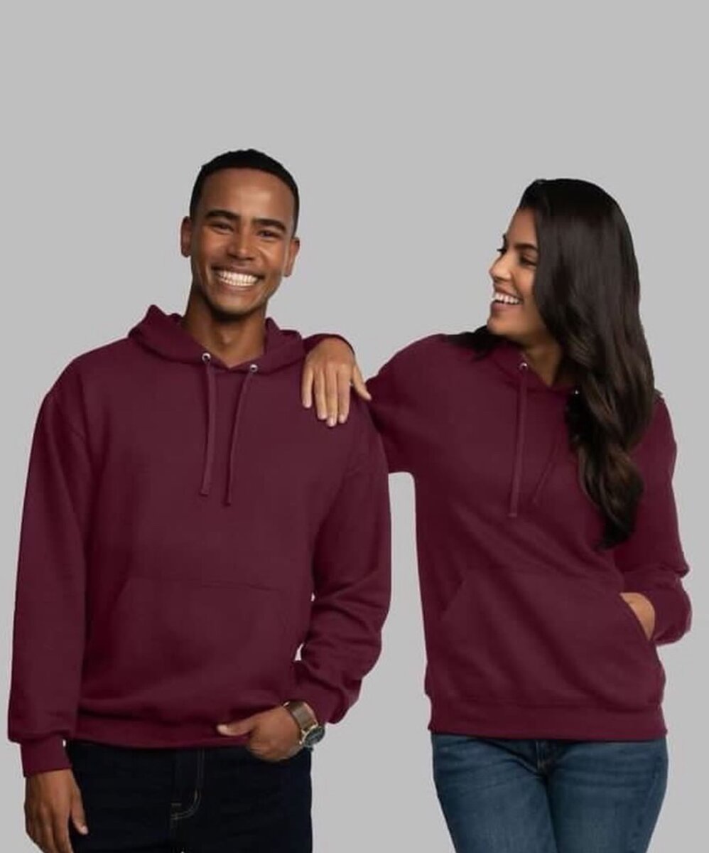 Sweat à capuche unisexe confortable