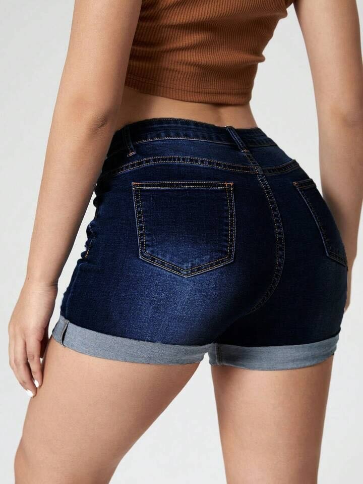 Female short jeans