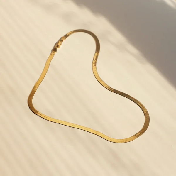 Collier Serpent en Or et Argent