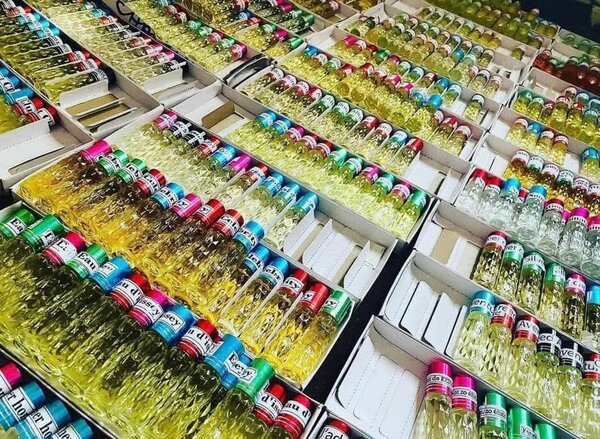 Coffret d'huiles parfumées