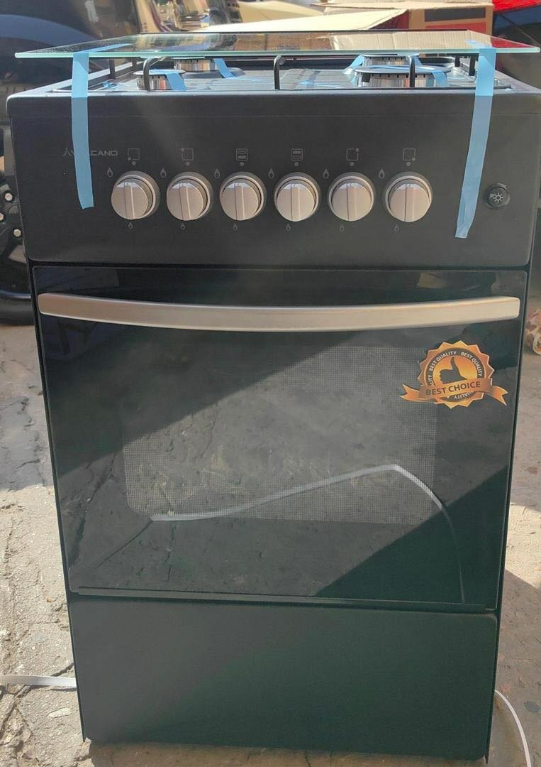 Electric and gas 4 burner stove