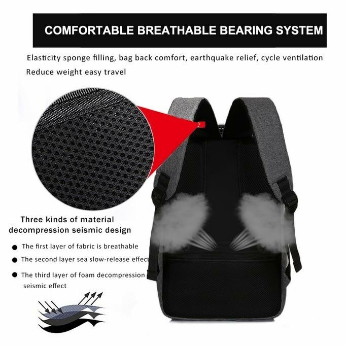 Anti Theft Laptop Backpack