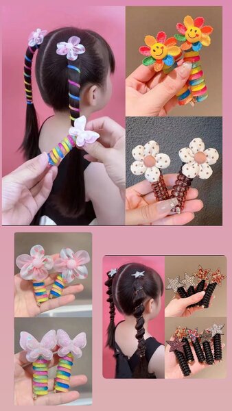 Вьющееся  кольцо для волос