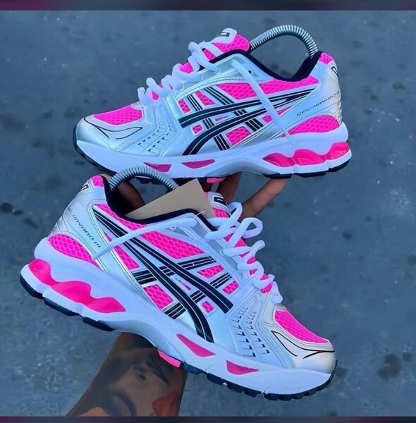 Baskets Running Roses Femme