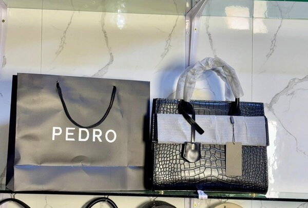 Sac à main croco Pedro