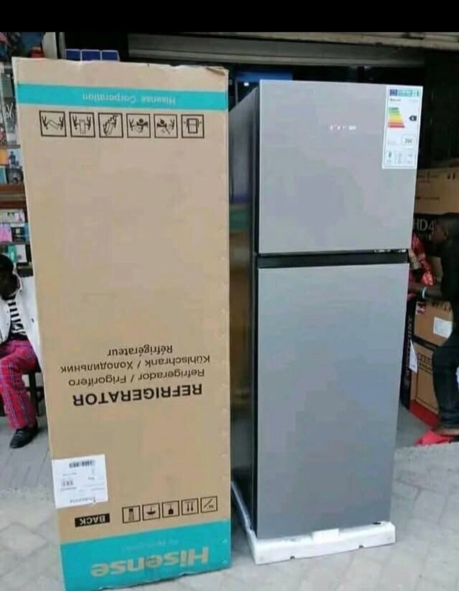 Hisense double door fridge