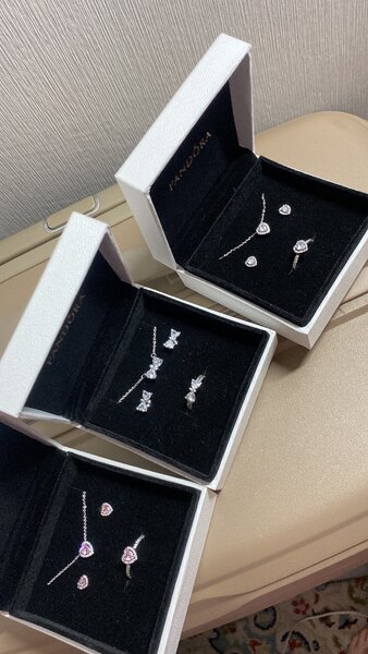 PANDORA серебро 925 пробы 3в1