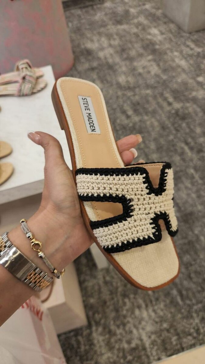 Sandales crochet élégantes