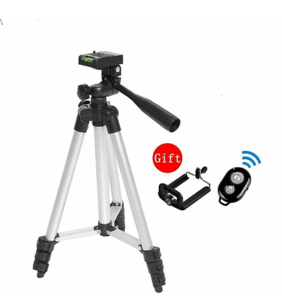 Trépied pour appareil photo caméra 10 a 40 pouces argent