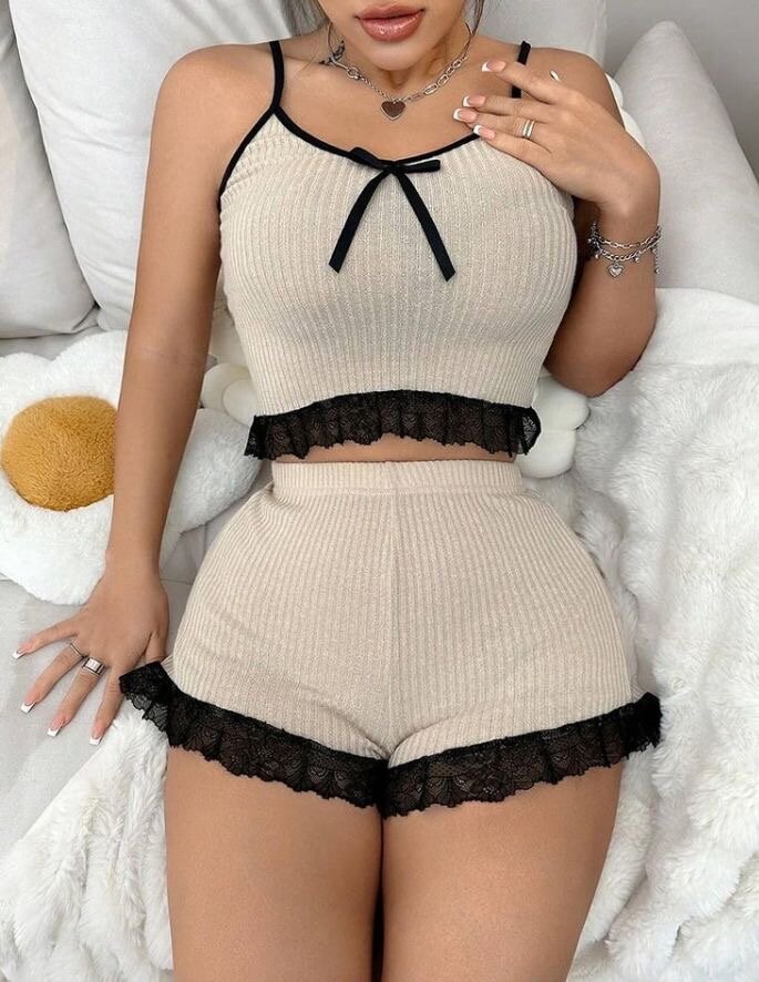 Pyjama en coton pour femme