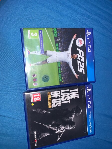 Cd fc25 ps4 et last of us
