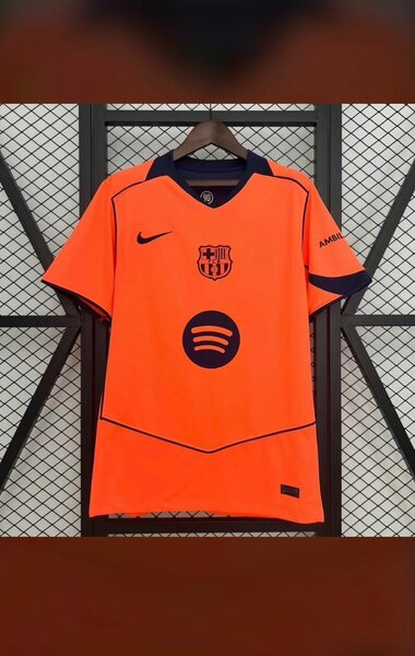 Maillot de football orange