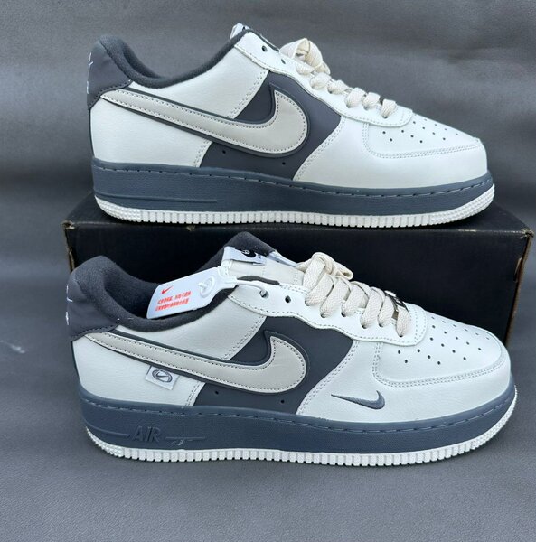 Baskets Blanches et Grises Confort