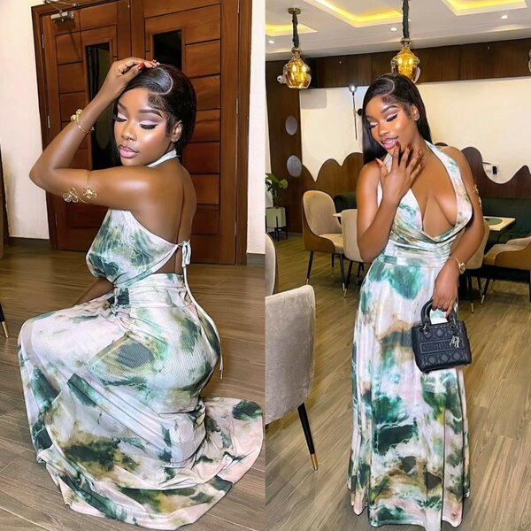 Robe longue élégante décontractée