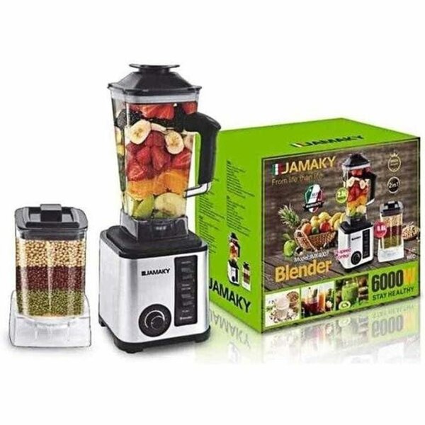 Jamaky Mixeur -Blender multifonction 2 en 1 JMK4007 6000 W 2