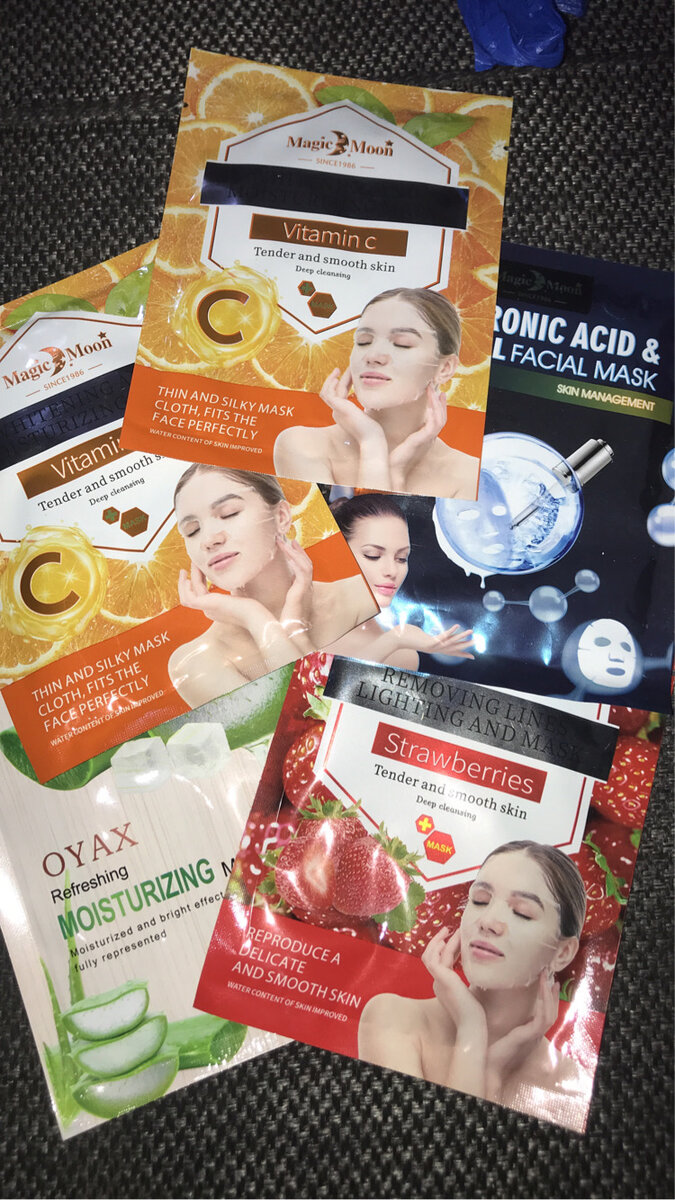 Masques Visage Hydratants Fruits