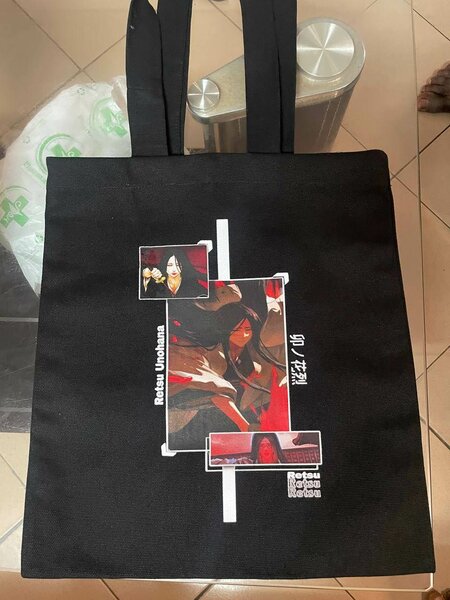 Sac en toile animé imprimé