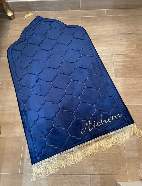 Tapis de prière forme mosquée