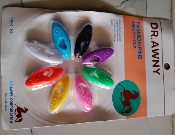 Épingles de Sécurité Colorées