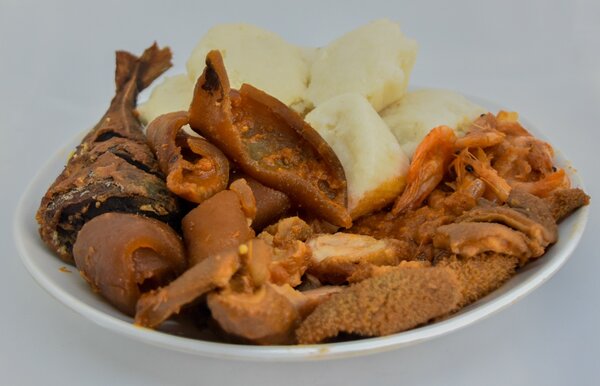 Abolo poisson dindon crevet tr