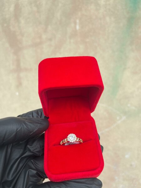 Bague de fiançailles diamant