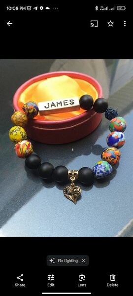 Customized bracelet