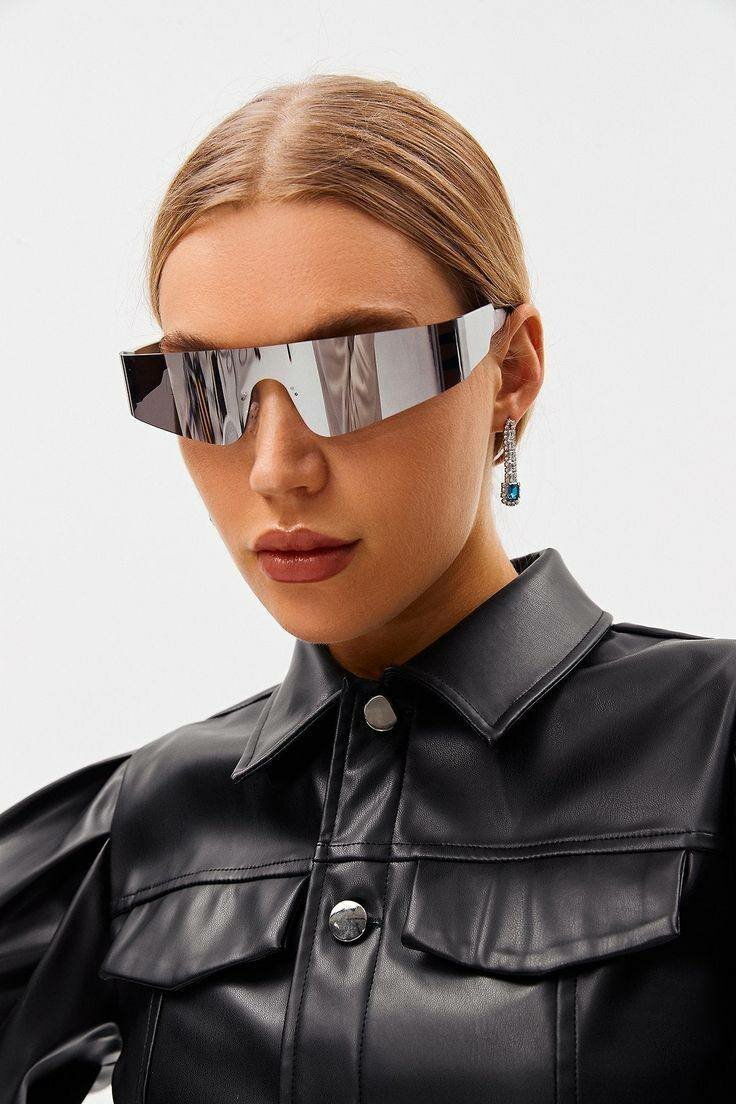 Lunettes de soleil futuristes