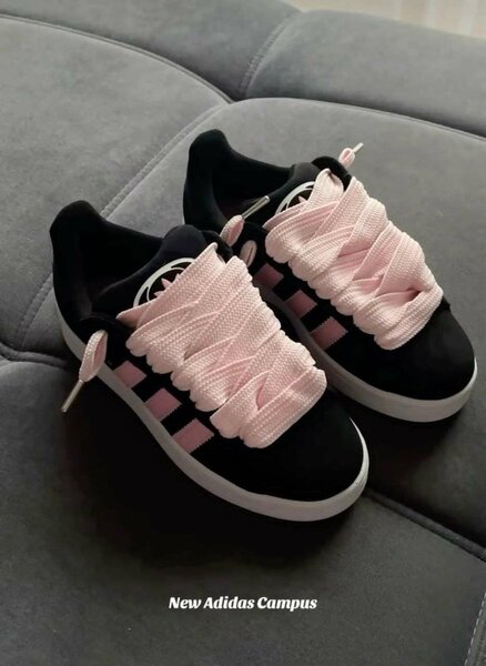 Adidas campus noir rose