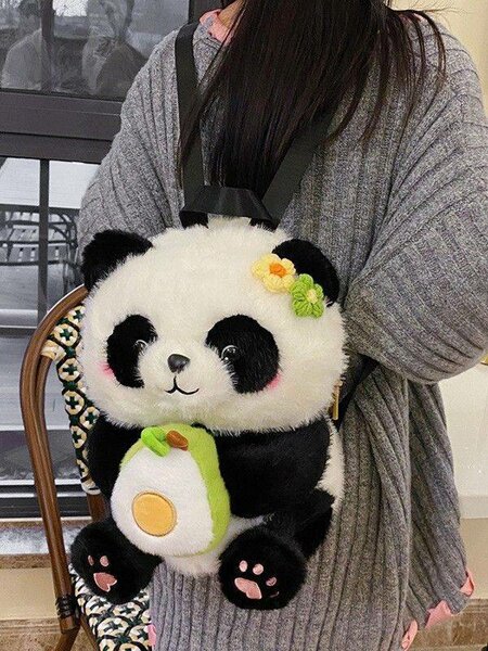 Sac à dos peluche panda