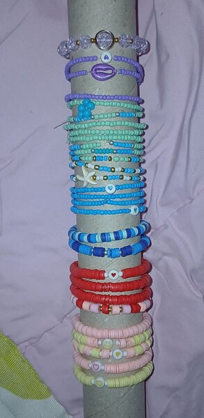 Bracelets colorés tendance
