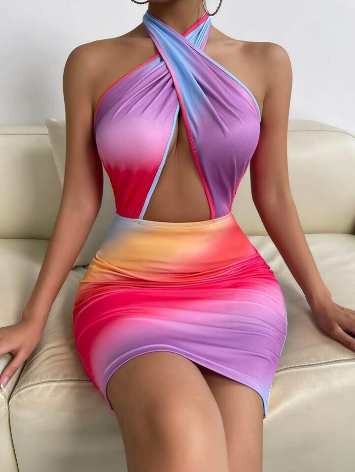 Multicolor dress