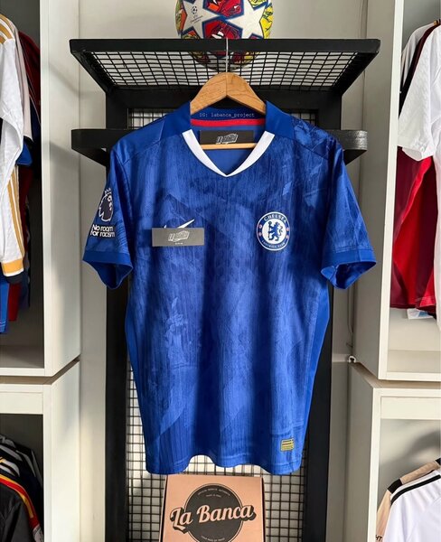 Maillot de football bleu