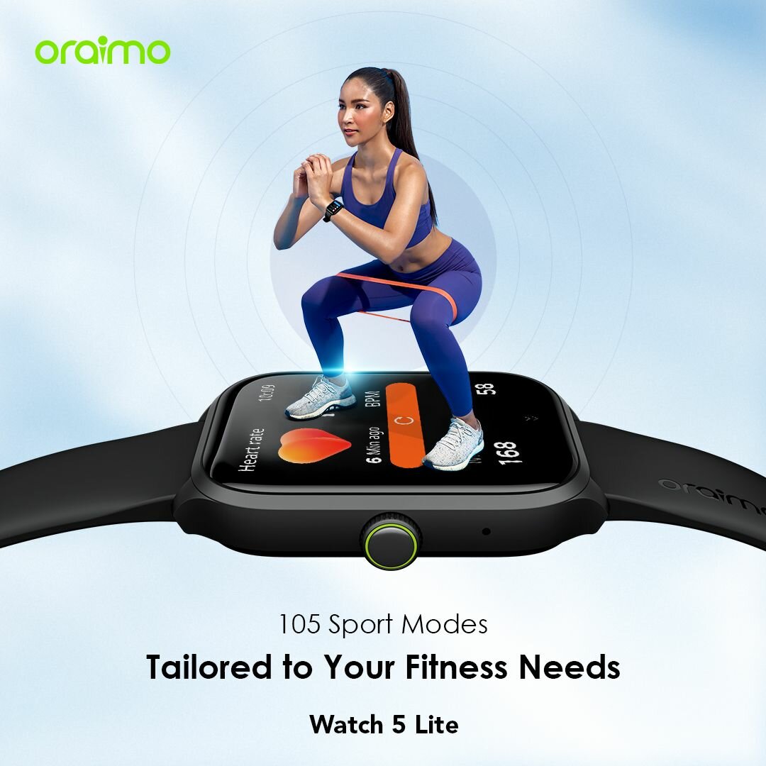 Montre connectée oraimo watch 5 lite