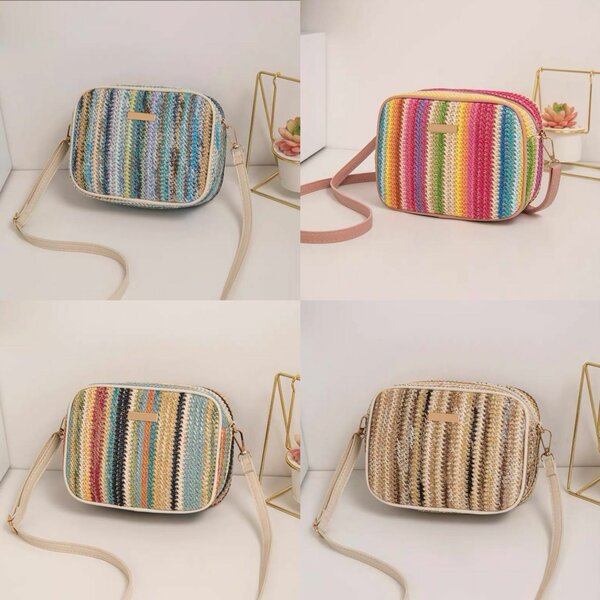 Sac Rond Bohème Étnnique