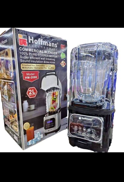 Hoffmans soundproof Digital commercial Blender 2 Liters