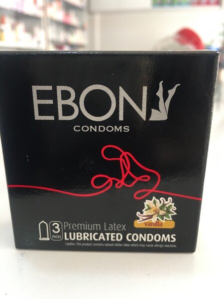 Ebony condom