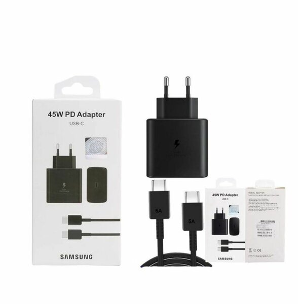 Chargeur Samsung 45W original super charge rapide