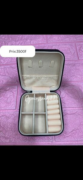 Boîte à Bijoux Portable Élégante