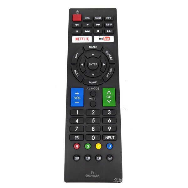 Sharp Smart Tv Remote