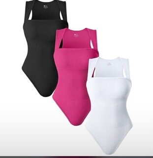 Body sculptant en coton