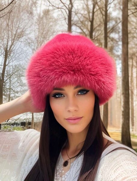 Chapeau en fourrure élégante