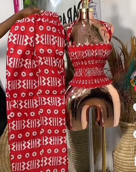 Ensemble wax rouge femmes