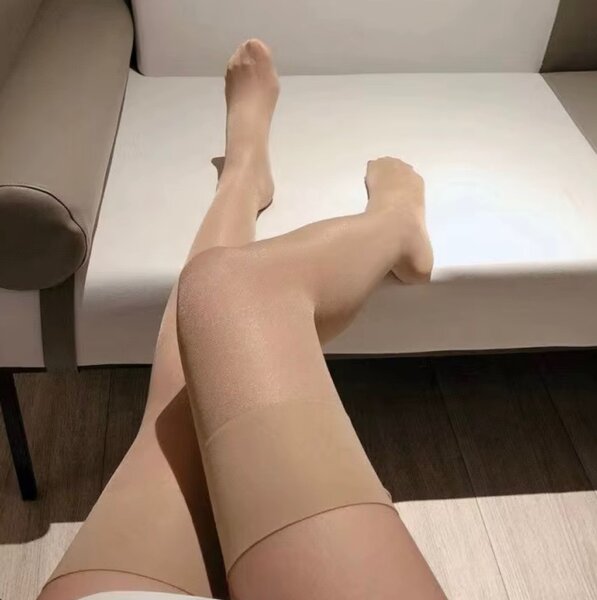 Bas transparents élastiques femme