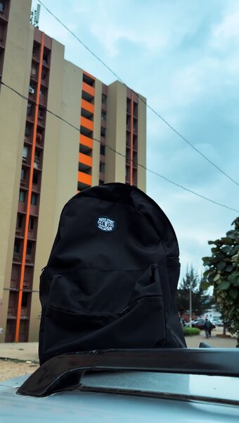 Sac à dos robuste noir