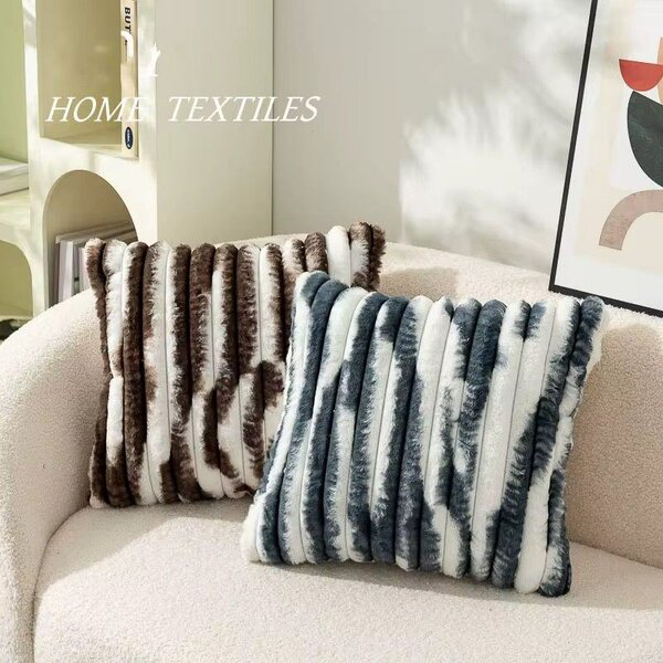 Coussins peluche cosy